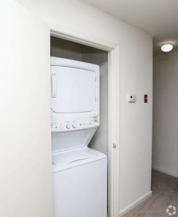 Washer and dryer in unit